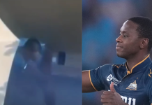 गुजरात टायटन्सचा कागिसो रबाडा हॉटेलच्या आवारात धूम्रपान करताना पकडला – पहा