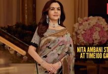 साड्यांची राणी: नीता अंबानी TIME100 गाला येथे जागतिक मंचाच्या मालकीची, गाऊनची गरज नाही |