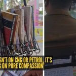 ‘ही ऑटो सीएनजी किंवा पेट्रोलवर नाही, ती निव्वळ करुणेवर चालते’: कर्नाटक ऑटो ड्रायव्हरच्या मिनी लायब्ररीने इंटरनेट मन जिंकले
