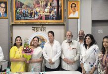 उल्हासनगर महापालिकेत विरोधी पक्षनेतेपदी काँग्रेसच्या गटनेत्या अंजली साळवे यांची निवड : शिवसेनेचे मानले आभार