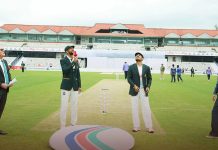 बांगलादेश 1.5 षटकात 6/1 | BAN vs PAK, दुसरी कसोटी थेट धावसंख्या: पाकिस्तानचा कर्णधार शान मसूदने नाणेफेक जिंकून बांगलादेशविरुद्ध क्षेत्ररक्षणाचा निर्णय घेतला