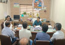 आपत्ती व्यवस्थापन निमित्त बैठक संपन्न