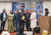सिने अभिनेते एम.नटराज कलाभूषण पुरस्काराने सन्मानित :आर्यारवी एन्टरटेन्मेंट यांनी दिला मानाचा पुरस्कार.