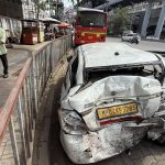 वेस्टर्न एक्स्प्रेस हायवेवर बेस्ट बसने दिलेल्या धडकेत ॲप कॅब चालकाचा मृत्यू झाला
