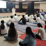 आंतरराष्ट्रीय योग दिनानिमित्त ज्ञानगंगा एज्युकेशन ट्रस्टच्या पदवी महाविद्यालयात योगाभ्यास कार्यक्रम उत्साहात संपन्न