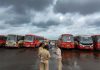 MSRTC वेळापत्रक नाणेफेकीला कारणीभूत आहे कारण पाणी साचणे आणि ठप्प होतात; कॅब चालकांना मोजकेच प्रवासी दिसतात