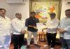 दिल्लीत खासदार डॉ. श्रीकांत शिंदे यांची राजेंद्र चौधरी यांची सदिच्छा भेट; उल्हासनगरातील पहिली क्लस्टर डेव्हलपमेंट व बोट क्लब विकासासाठी निवेदन