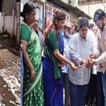 गौतमवाडीतील बहुप्रतीक्षित सिमेंट काँक्रीट रस्त्याच्या कामाला प्रारंभ ; महापौर अश्विनी निकम आणि माजी आमदार पप्पू कलानी यांच्या हस्ते भूमिपूजन संपन्न