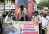 बदलापुरात तुकाराम मुंडे यांच्या प्रतिमेला दुग्धाभिषेक; राष्ट्रवादी काँग्रेसकडून धाडसी कार्याचा गौरव