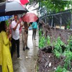 अतिवृष्टीग्रस्त भागांची उल्हासनगर महापालिका आयुक्तांकडून पाहणी ; तातडीच्या उपाययोजनांचे निर्देश