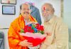 उल्हासनगर महानगरपालिकेचे मा. सचिव प्रकाश कुकरेजा यांना वाढदिवसानिमित्त राजेंद्रसिंह भुल्लर (महाराज) यांनी दिल्या शुभेच्छा