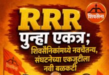 RRR पुन्हा एकत्र; शिवसैनिकांमध्ये नवचैतन्य, संघटनेच्या एकजुटीला नवी बळकटी