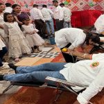 बुक ऑफ लाइफ चर्चमध्ये रक्तदान शिबिर : चर्च सदस्यांचा उत्स्फूर्त सहभाग
